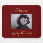 Raggedy Old Friends Mouse Pad
