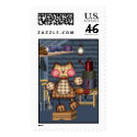 Raggy Cat Stamp
