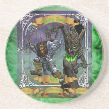 Raging Dwarf Ale Coasters