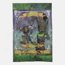Raging Dwarf Ale Kitchen Towels