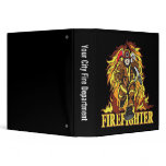 Raging Flames Firefighter binders