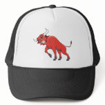 Raging Red Bull hats