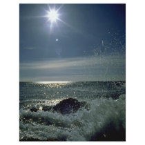 Raging surf, Atlantic Coast Flyer