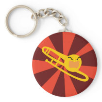 Raging Trombone Key Chain