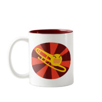 Raging Trombone Coffee Mugs