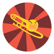 Raging Trombone Sticker