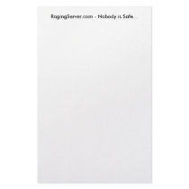 RagingServer.com - Nobody is Safe... stationery by RibeyeofyourDreams RagingServer.com - Nobody is Safe... stationery