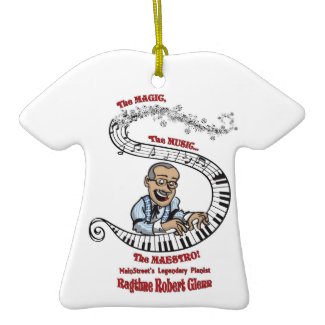 Ragtime Robert MainStreet T-Shirt Ornament ornament