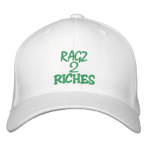 RAGZ, 2, RICHES embroidered hats by ragz_2riches RAGZ, 2, RICHES embroidered hats