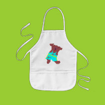 Rah Rah Bear Kid's Apron