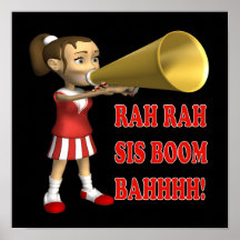 Rah Rah Sis Boom Bah Posters