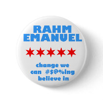 Rahm Emanuel for Mayor Pinback Button