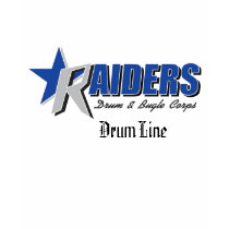 Raiders Drumline T-Shirt by RaidersDBC Raiders Drumline T-Shirt