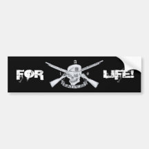raiders, FOR, LIFE! Bumper Sticker