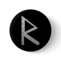 Raidho Rune grey Buttons