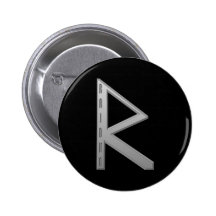 Raidho Rune grey Buttons