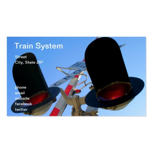 Rail Cro Business Cards (front side)