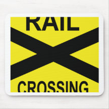 Rail Crossing Mouse Pad