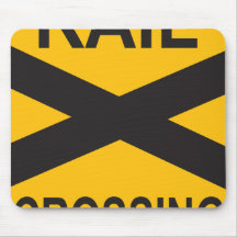 Rail Crossing Mousepad