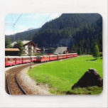Rail journey to Arosa, Switzerland Mouse Pad
