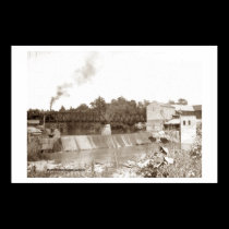 Railroad Bridge Across Barren Fork River  posters