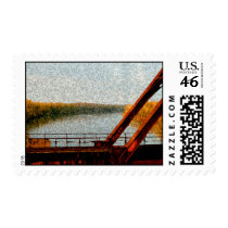 Railroad Bridge Postage Stamps