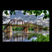 Railroad Bridge posters by ecnerwal1234 Railroad Bridge posters
