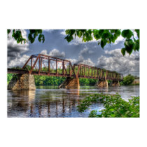 Railroad Bridge posters by ecnerwal1234 Railroad Bridge posters