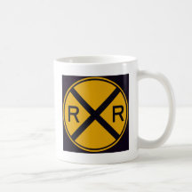 Railroad Crossing Mugs