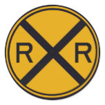 Railroad Crossing stickers
