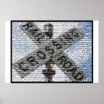 Railroad Crossing Train montage Posters