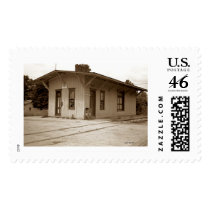 Railroad Station postage
