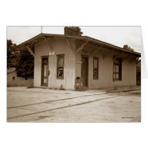 Railroad Station, Qubeck Tennessee cards