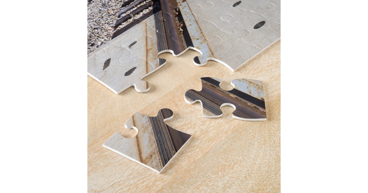 Railroad Tracks Jigsaw Puzzle Zazzle