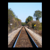RAILROAD TRACKS posters by tina312 RAILROAD TRACKS posters