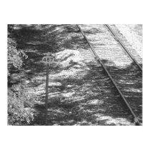 Railroad tracks. posters