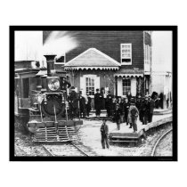 Railroad Train Crowd at Hanover Junction, PA 1863 posters by lc_civilwar Railroad Train Crowd at Hanover Junction, PA 1863 posters