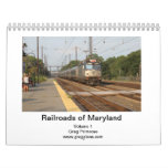 Railroads of Maryland Volume 1-Captioned Calendar