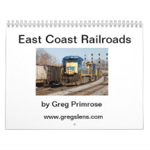 Railroads of the East Coast V1 Wall Calendar
