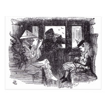 Railway Car postcards