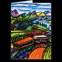 Railway Express cards