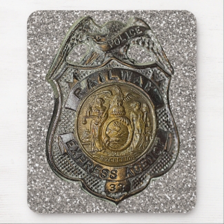 Railway Express Police Badge