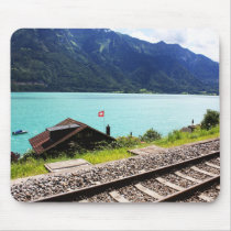 Railway track in Swiss mousepads