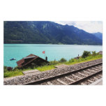 Railway track in Swiss Customized Stationery