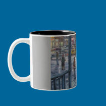 Rain and Lights Mug mugs
