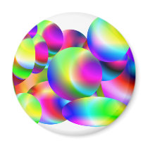Rain BLOBZ Magnet