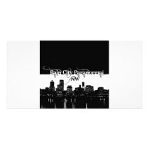 Rain City Paranormal -- Cityscape Photo Card Template