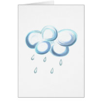 Rain Cloud Greeting Cards