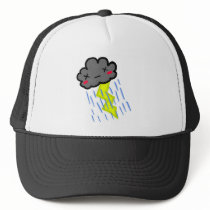 Rain Cloud Mesh Hat