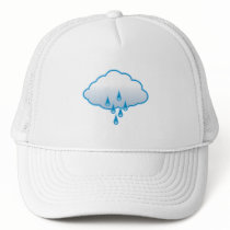 Rain Cloud Mesh Hat